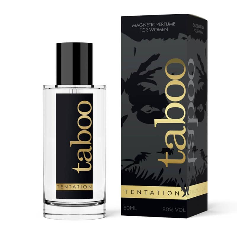 Парфюм афродизиак за жени TABOO TENTATION MAGNETIC PERFUME FOR HER 50ml код: 2605 онлайн цена дискретно от Sex Shop Erotika